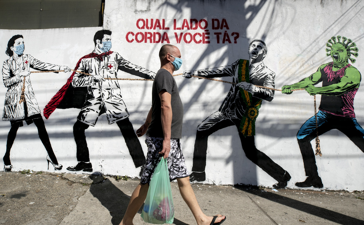 Brasil supera el millón de casos de contagio de covid-19. | AP