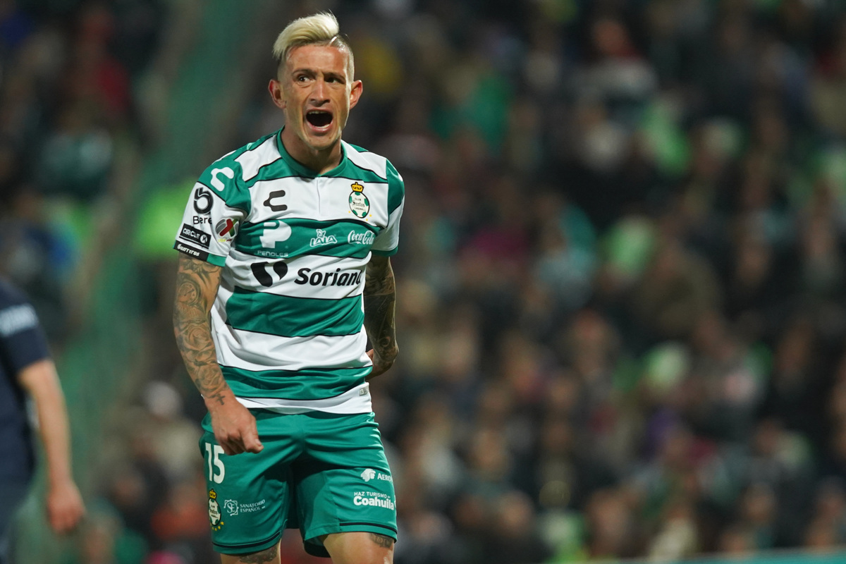 Brian Lozano, jugador de Santos (Imago7)
