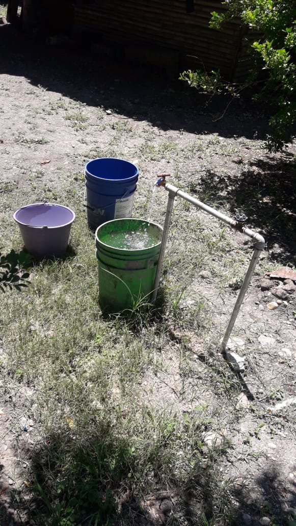 Suministro de agua potable en comunidad de Ciudad Valles, SLP.