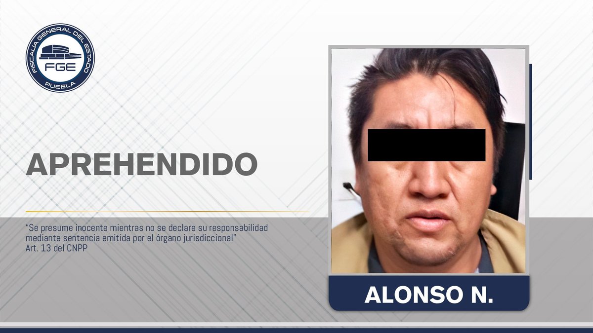Alonso N., quien era el ex novio de Gardenia, fue traslado por las autoridades a la entidad poblana. (Especial)