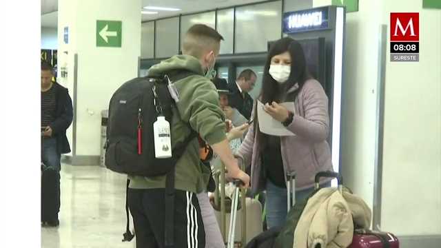 Establecen filtros para detectar casos de covid-19 en aeropuerto