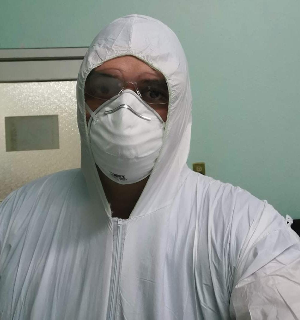 El neumólogo Marco Hugo Sánchez Bustillos, jefe de Servicio de Medicina Interna del IMSS