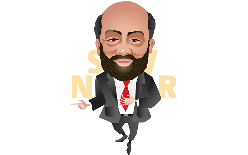 Shiv Nadar es el presidente de HCL Technologies. (Ilustración: Mauricio Ledesma)