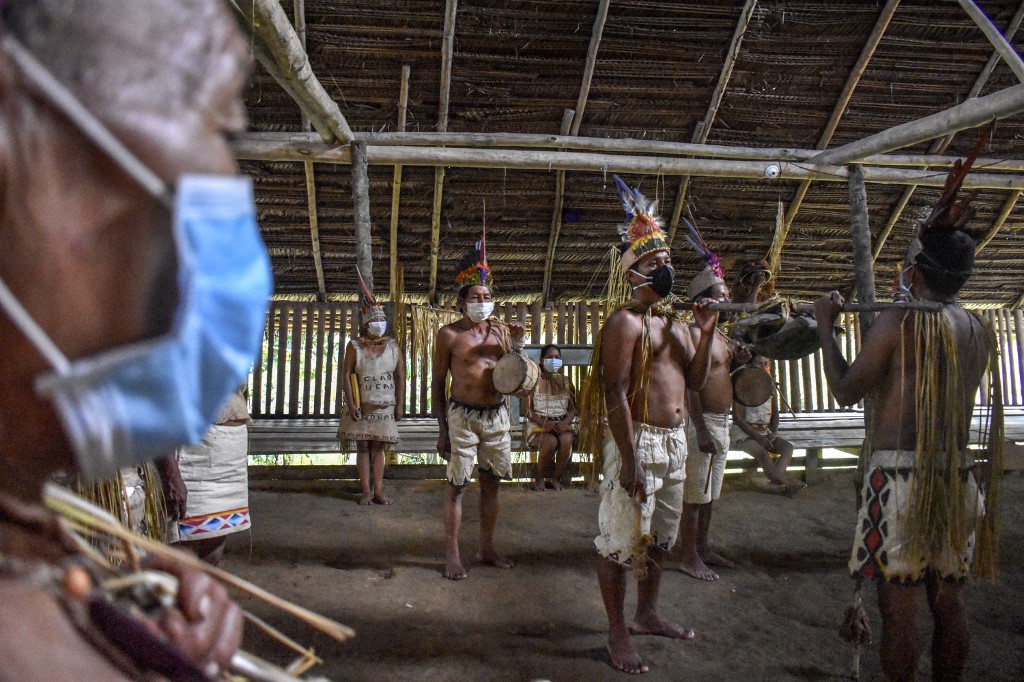 Los indígenas del Amazonas son los más vulnerables ante la pandemia de coronavirus. (AFP)
