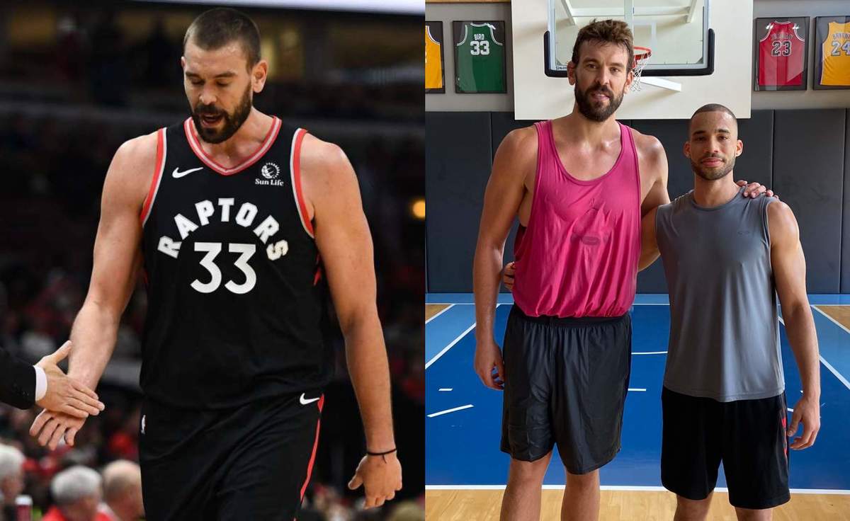 Marc Gasol sorprende con su impactante cambio físico para el regreso de la NBA (Twitter @miketo)