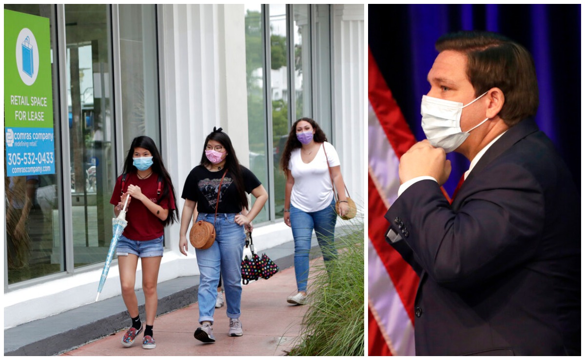 Ron DeSantis, gobernador de Florida, es afín al pensamiento del presidente Donald Trump.