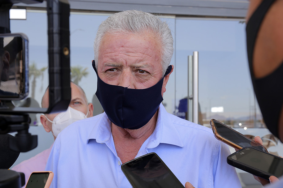 Alcalde de Torreón, Jorge Zermeño. (Mauricio Román)