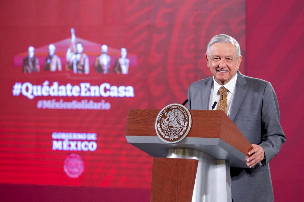 Conferencia mañanera de hoy en Palacio Nacional del Presidente. (Cortesía)