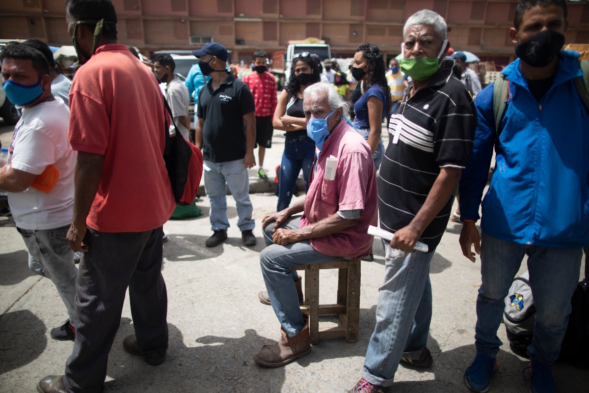 El gobierno de Venezuela informó que en Zulia hay 590 casos y 10 muertes por coronavirus. (AP)