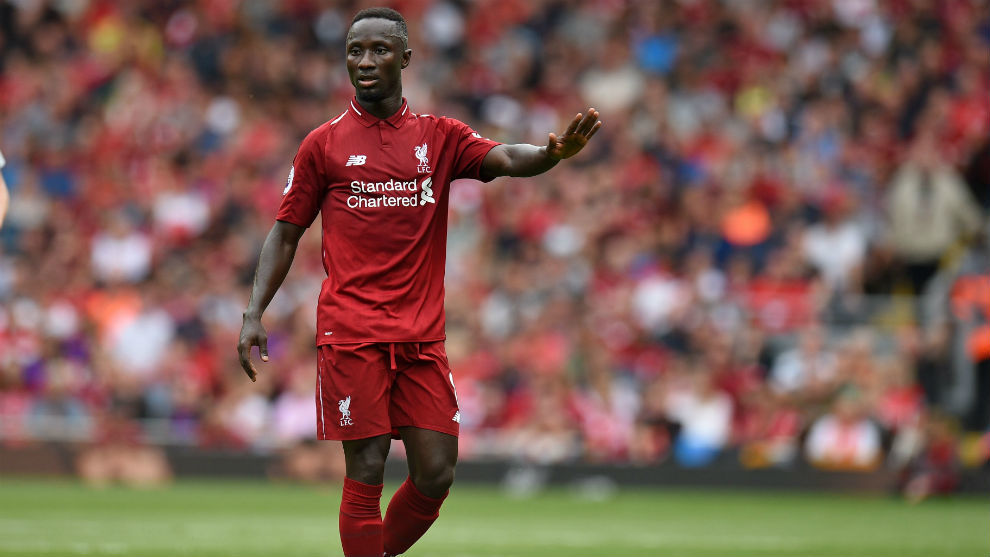Naby Keita, jugador del Liverpool, acusado de agresión sexual (AFP)