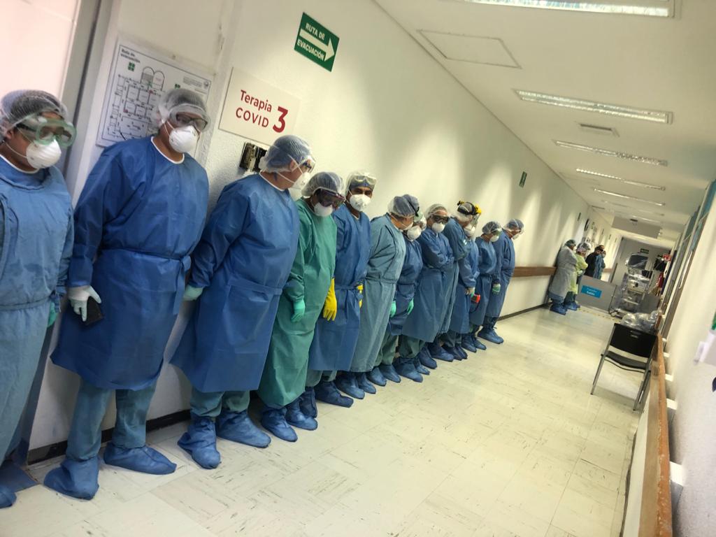 El personal médico se replegó durante el sismo en CdMx / Especial