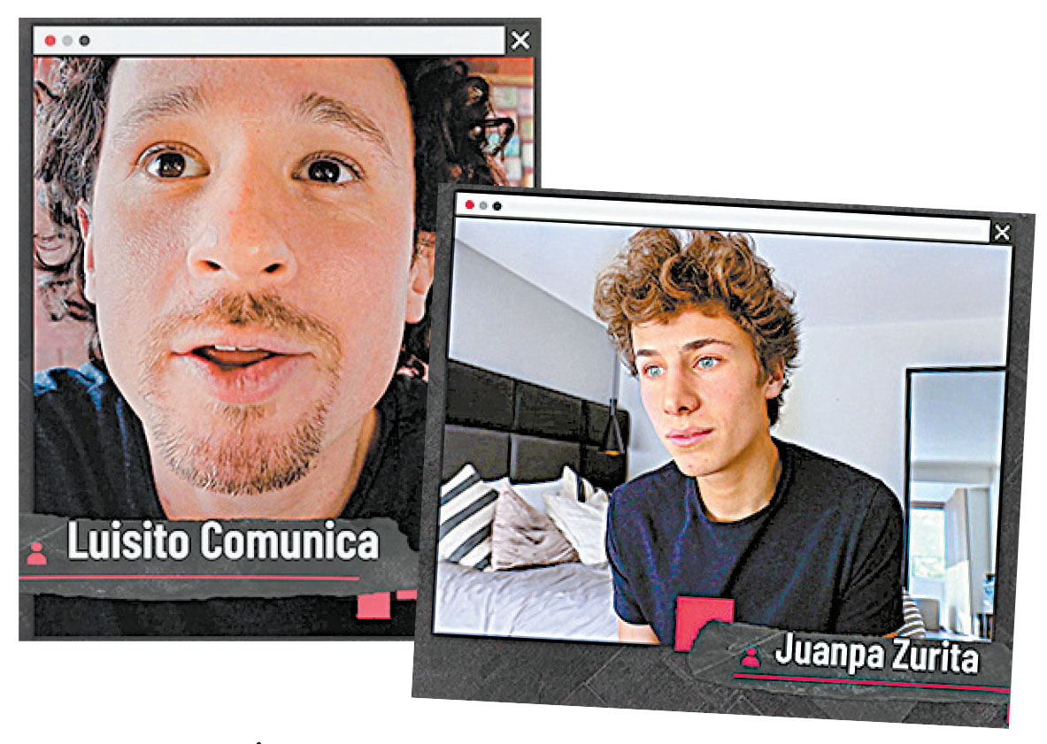 El material está en los canales de los ‘youtubers’. (Especial)