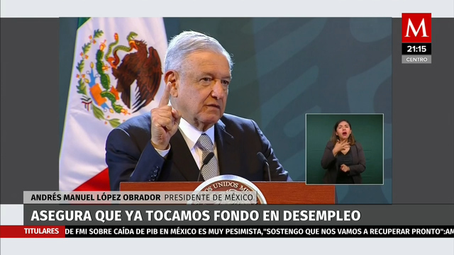 Estimación del FMI sobre PIB es muy pesimista, dice AMLO
