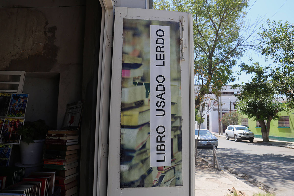 La librería lleva dos años funcionando en ciudad Lerdo. (Rolando Riestra)