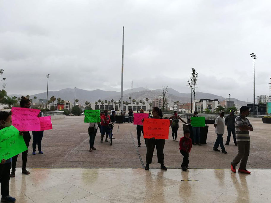 Manifestación en Torreón. (Especial)