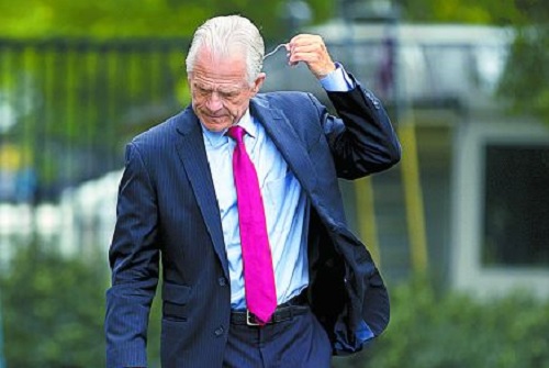 Peter Navarro, asesor de Trump, defiende el proteccionismo. Andrew Harnik/AP