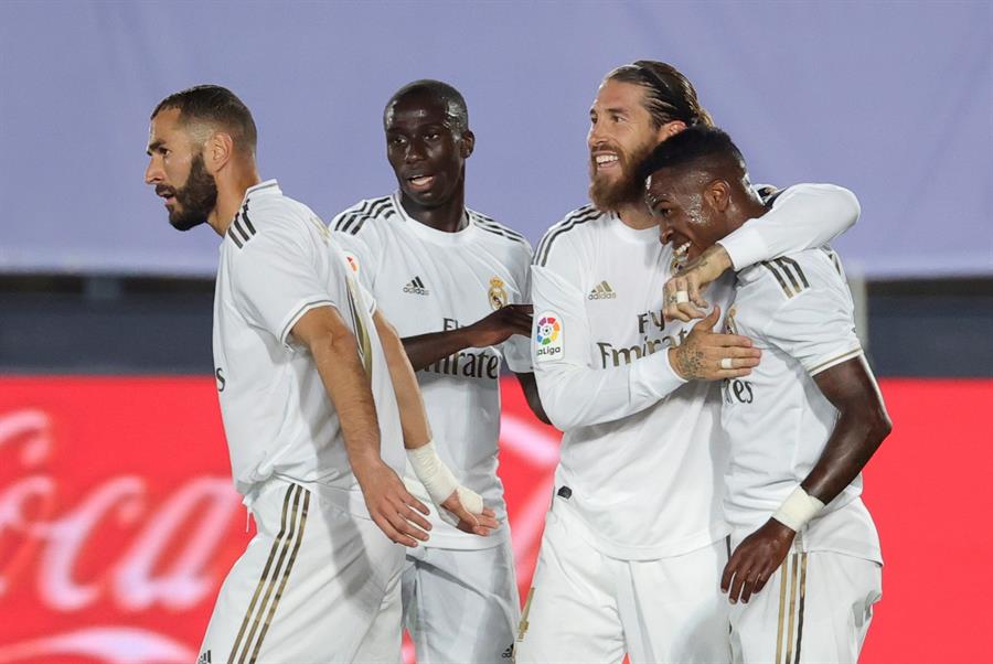 Real Madrid volvió al liderato de La Liga (EFE)