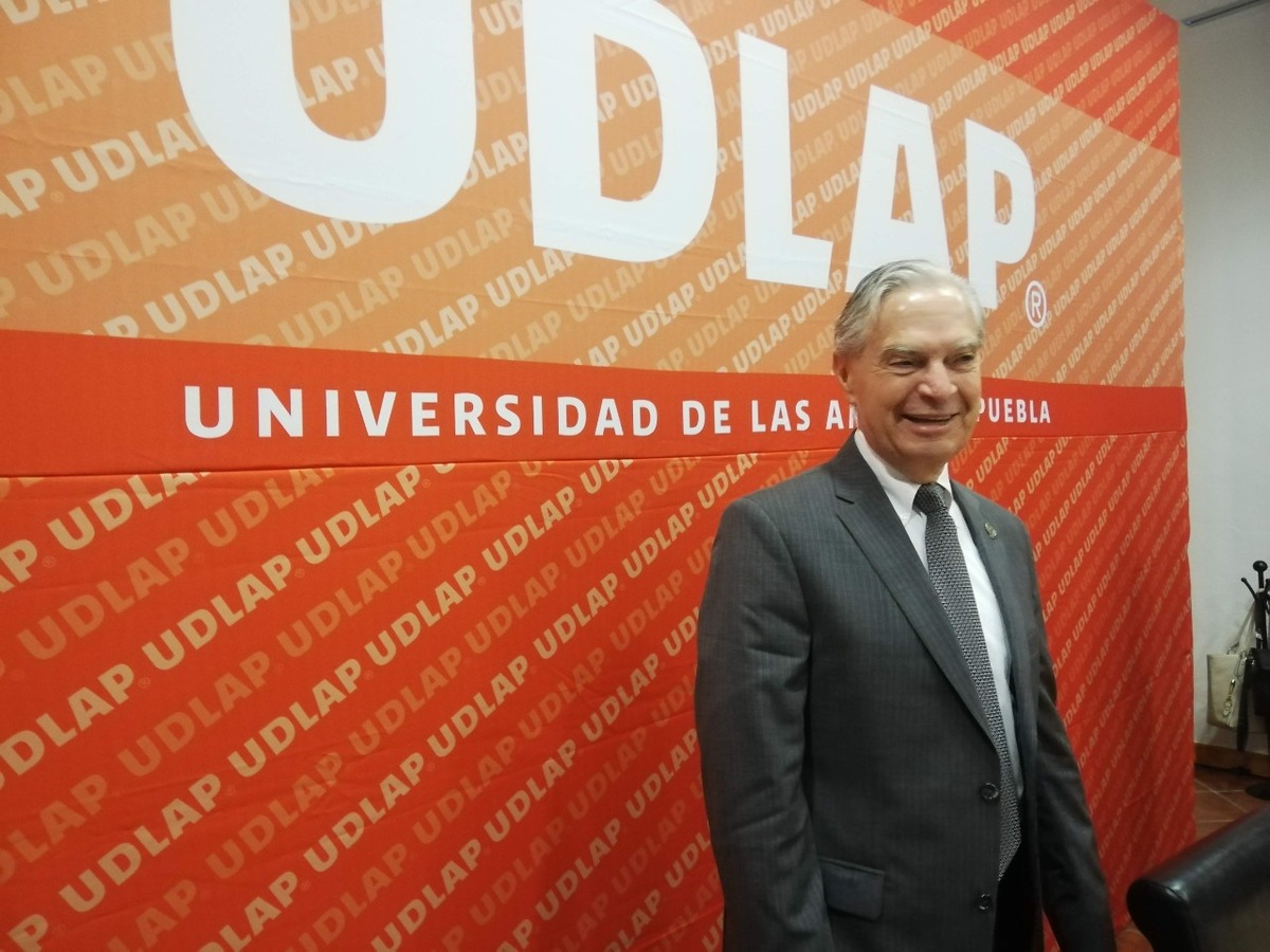 Rector de la Universidad de las Américas Puebla, Luis Ernesto Derbez Bautista. (Jaime Zambrano)