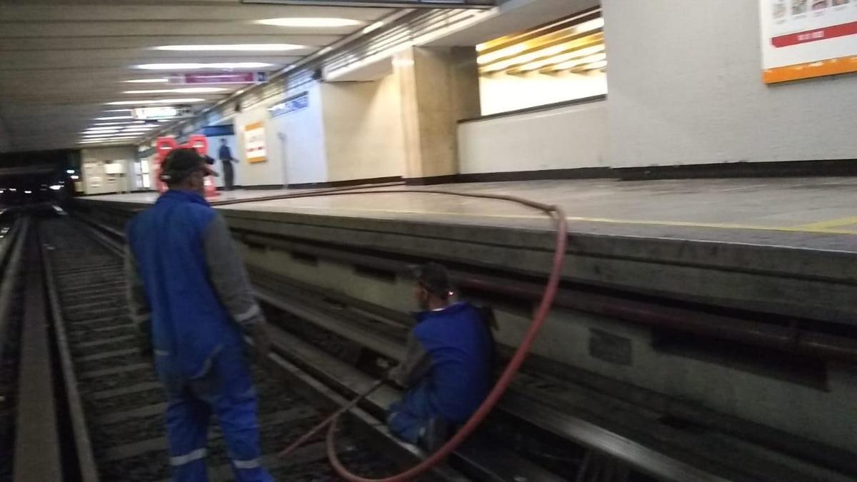 En temporada de lluvia, los viajes en Metro pueden incrementarse al doble. (Cinthya Stettin)
