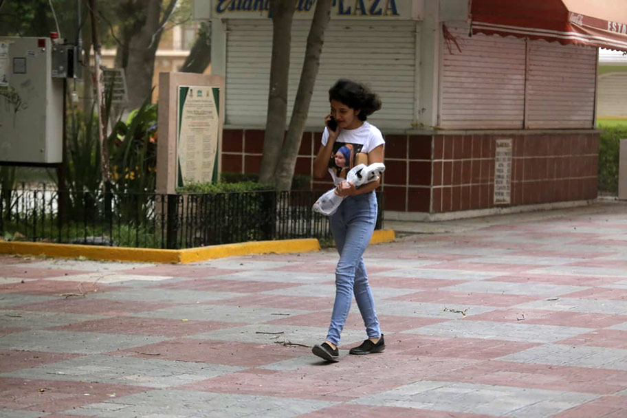 Tolvaneras en La Laguna. (Rolando Riestra)