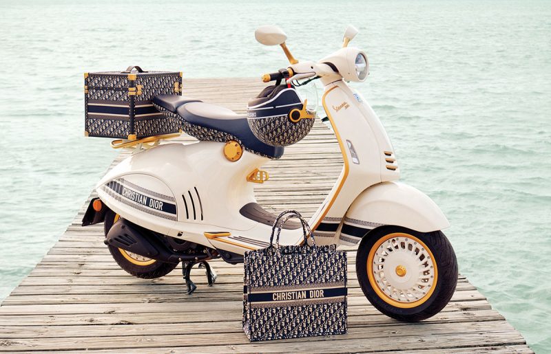 Vespa 946 Christian Dior es una edición limitada. (DIOR)