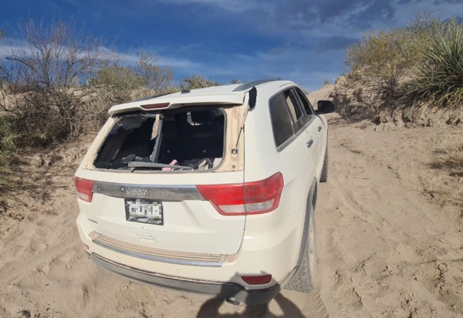 Se informó que fue asegurada una camioneta marca Jeep Journey. (Notivox Digital)