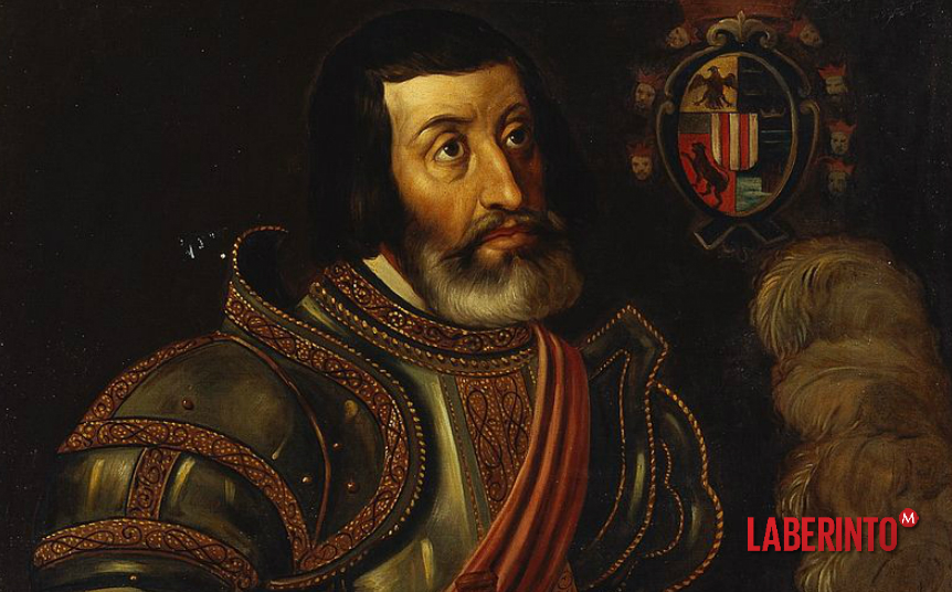 Copia de un retrato de Hernán Cortés, conquistador español. (Foto: Wikimedia Commons)