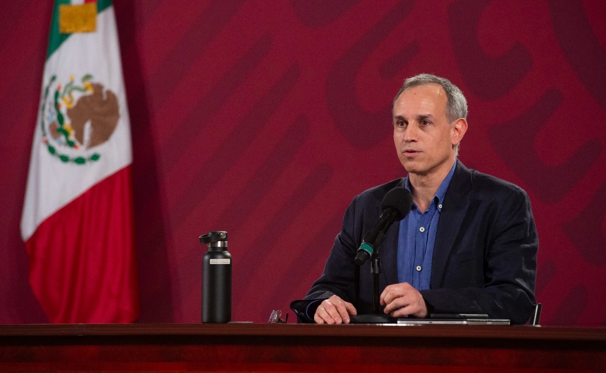 López-Gatell mostró un video que recopila sus explicaciones desde el 7 de marzo hasta el 23 de junio de 2020. (Presidencia)