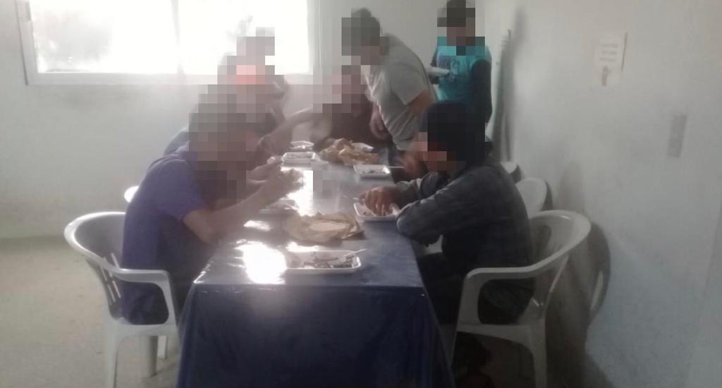 Los migrantes fueron rescatados por elementos de la SSP de Veracruz.