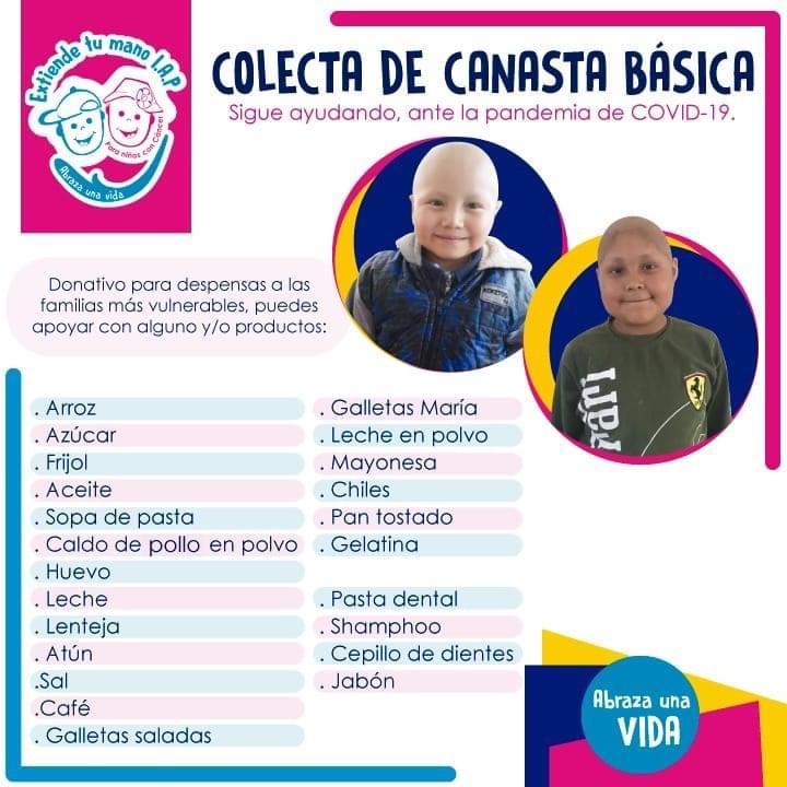 Les pedimos que nos ayuden a salvar vidas, a través de estos donativos: Vázquez.