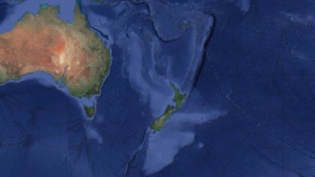 Zealandia se perdió bajo el mar hace millones de años (Google Earth)