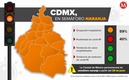 CdMx pasa a semáforo naranja de coronavirus, anuncia Claudia Sheinbaum