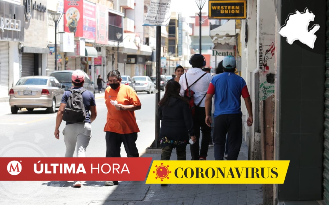 Continúa movilidad en el centro histórico de Pachuca. (Jorge Sánchez)