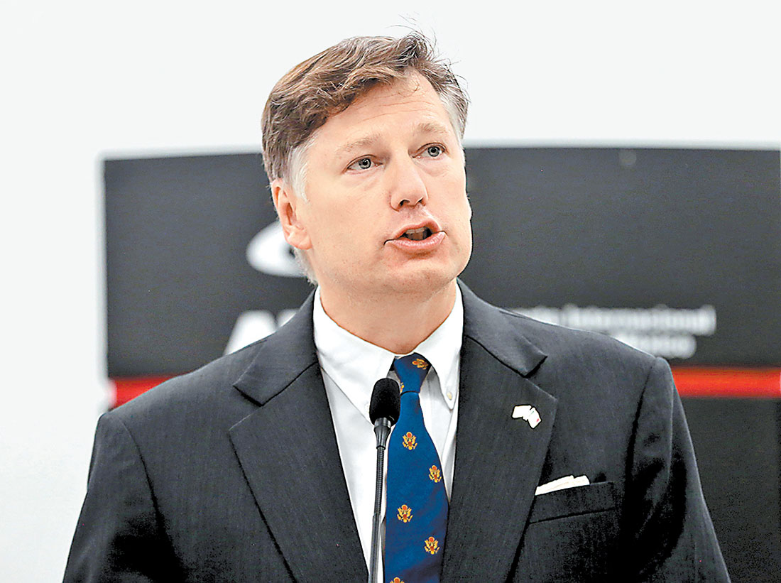 El embajador de Estados Unidos en México. (Jesús Quintanar)