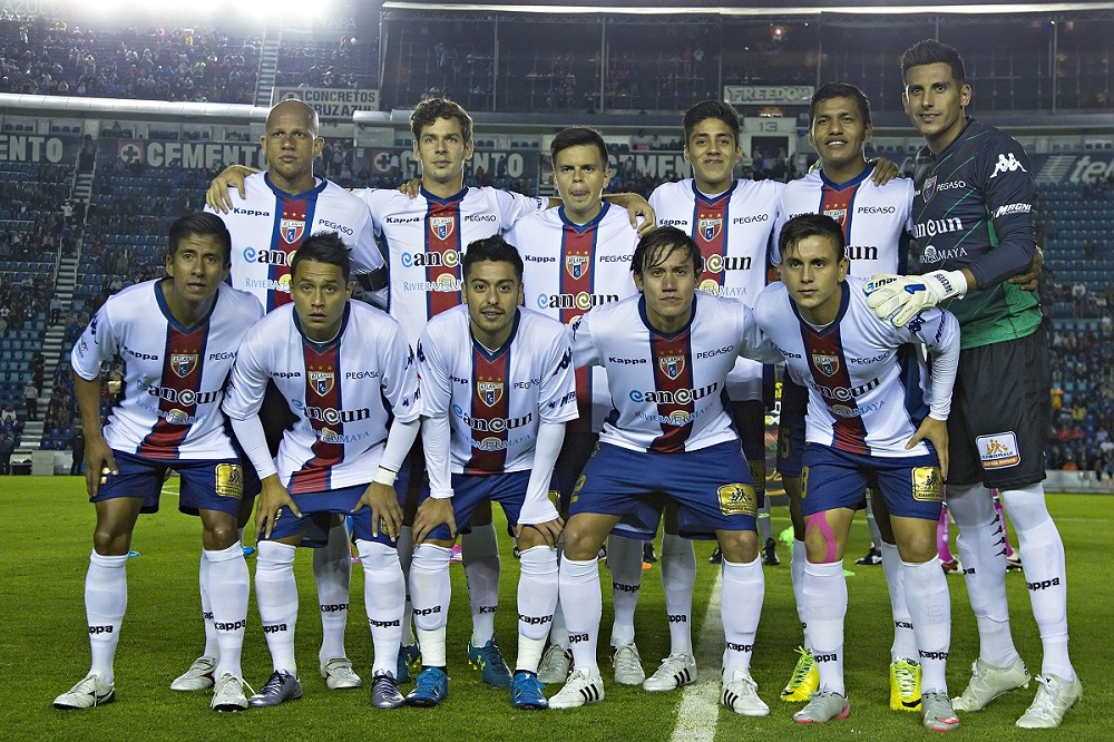 Jugadores del Atlante en el Estadio Azul durante la Copa MX 2016 (Imago7)