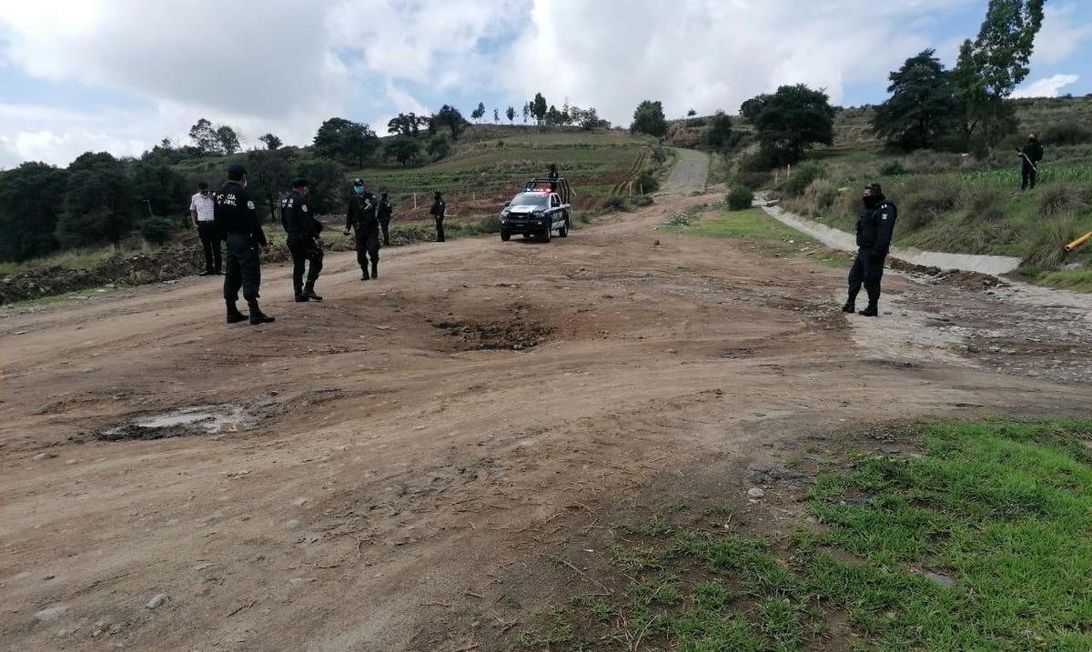 La toma clandestina estaba conectada a un ducto de gas LP a la altura del paraje El Ocotal. (Especial)