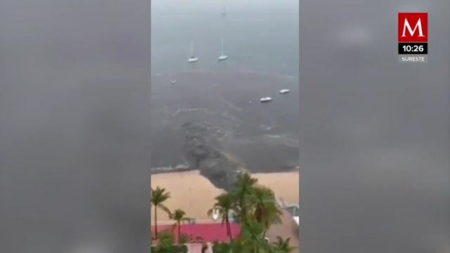 Analizan calidad del agua tras descarga de líquidos residuales en Acapulco
