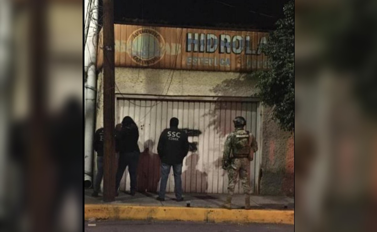 Los cateos se realizaron tres puntos de la alcaldía  Gustavo A. Madero. (Especial)