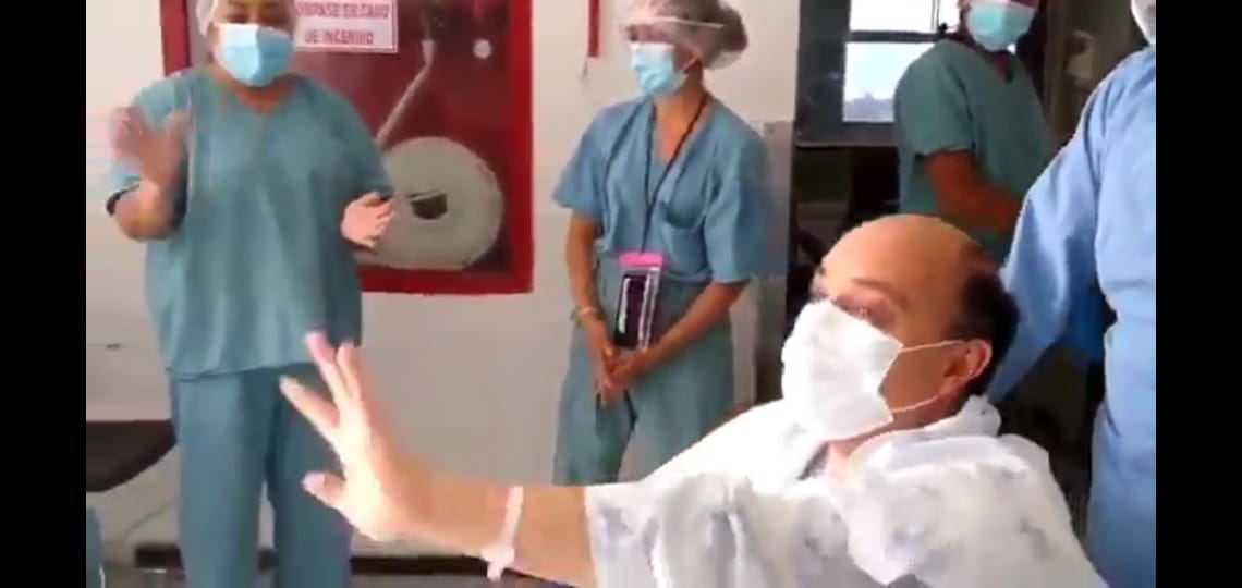 Un doctor del Hospital Juárez de México se recuperó / Especial