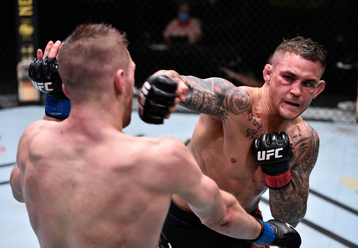 Dustin Poirier se lleva la pelea del año en el UFC de Las Vegas (UFC)