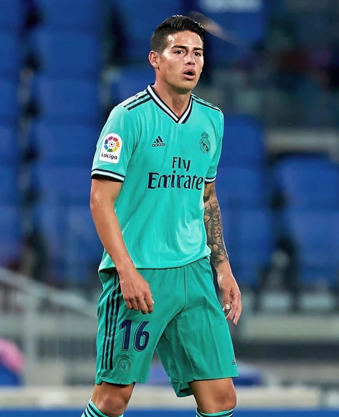 James Rodríguez, jugador del Real Madrid (Twitter @jamesdrodriguez)