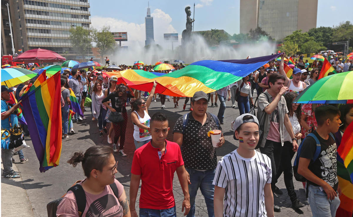 Marcha del Orgullo en Guadalajara durante 2019 (Archivo/ Fernando Carranza)