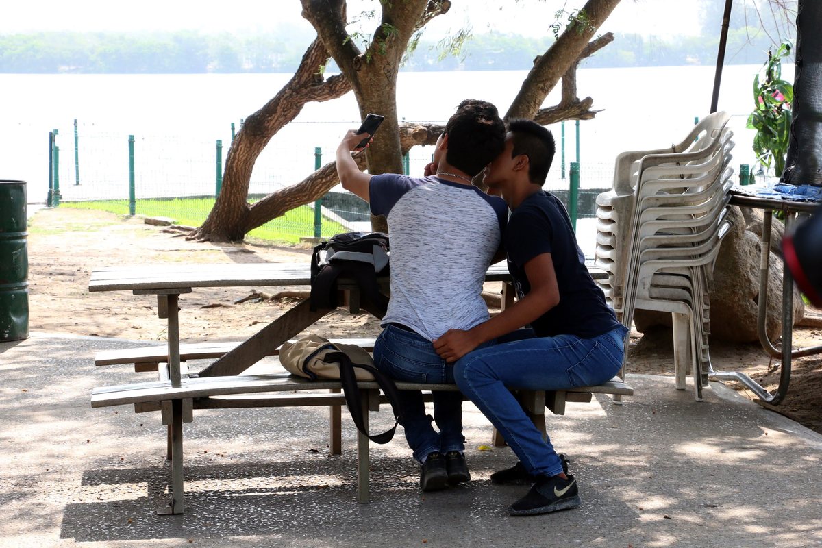 Pareja gay.