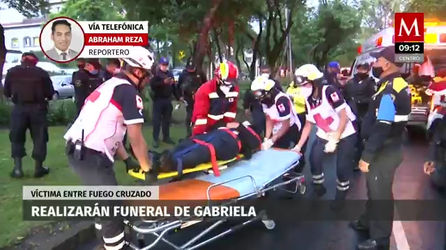 Realizarán funeral a Gabriela victima del fuego cruzado en Lomas de Chapultepec