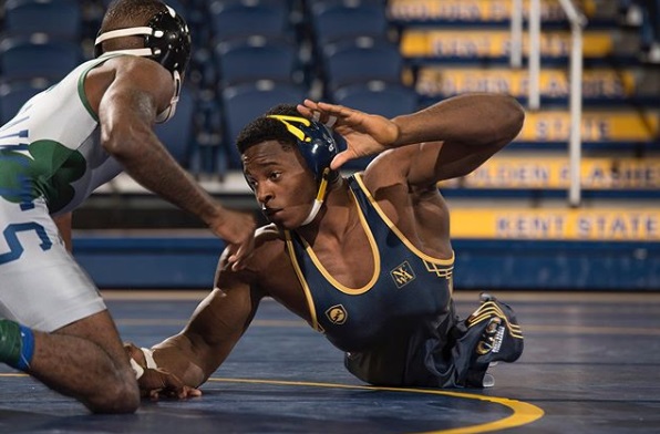 Zion Clark, el luchador sin piernas que quiere ser del equipo olímpico de EU (Instagram @big_z_2020)