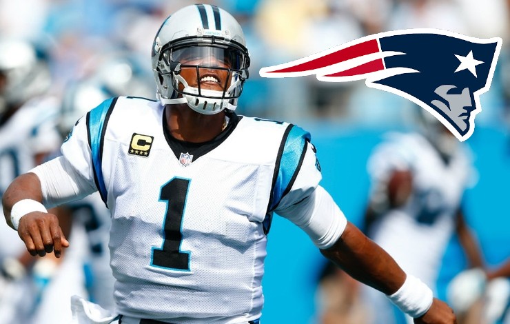 Cam Newton llega a los Patriots (AP)