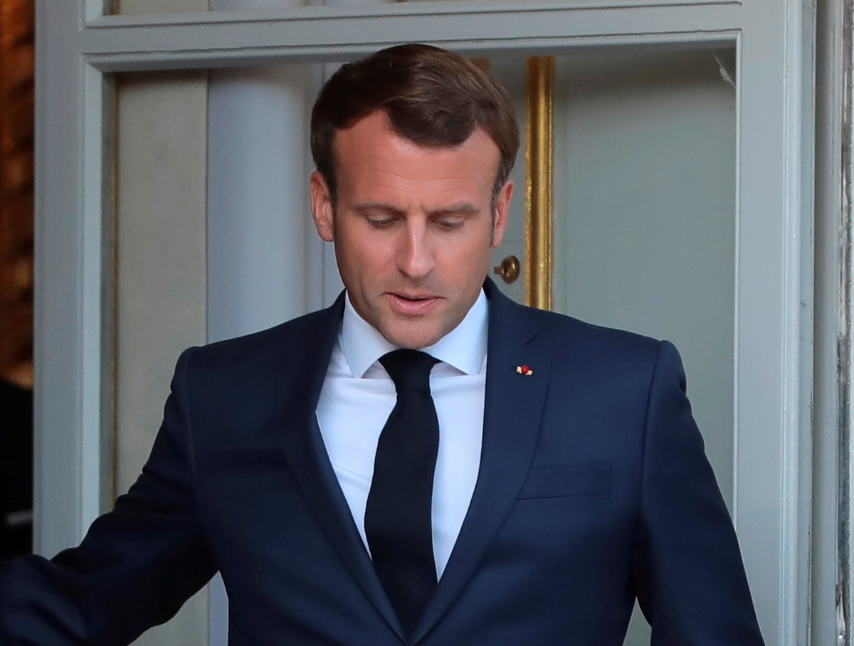 Los resultados son un duró revés para el presidente Macron, cuando su popularidad roza los mínimos. (AP)