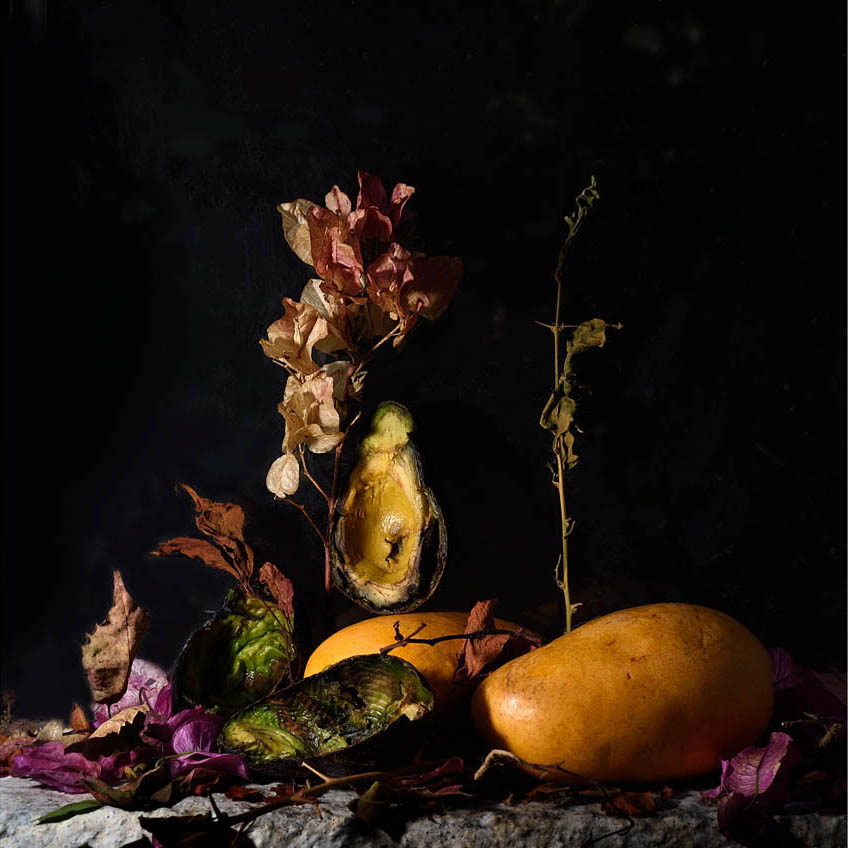 "Homenaje a nuestros alimentos" forma parte de la muestra (Rafael del Río)
