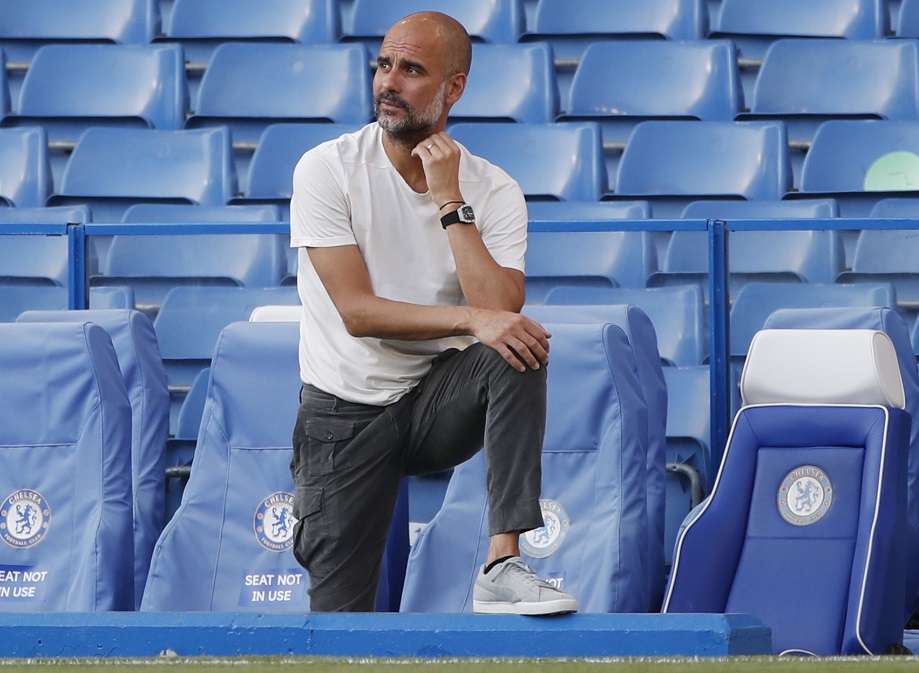 Pep Guardiola, entrenador del Manchester City (Reuters)