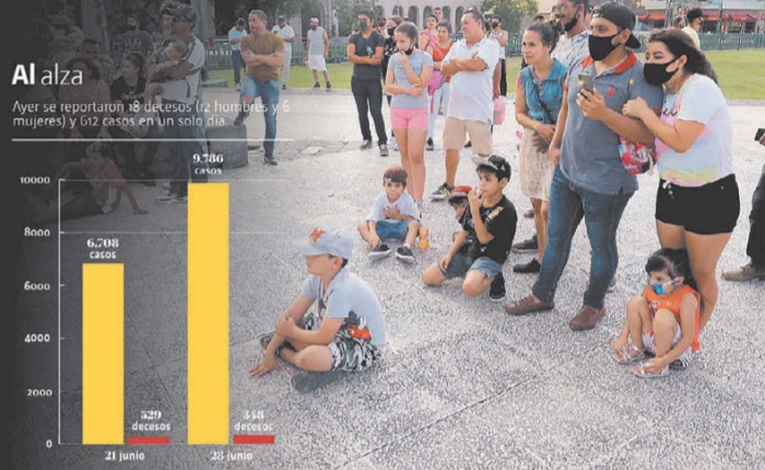 Pese a las recomendaciones estatales, la gente sigue saliendo de paseo a la zona centro de Monterrey. ROBERTO ALANÍS